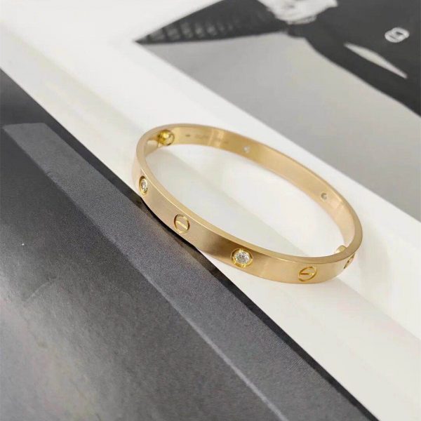 Cartier Love Bracelet, 4 Diamonds