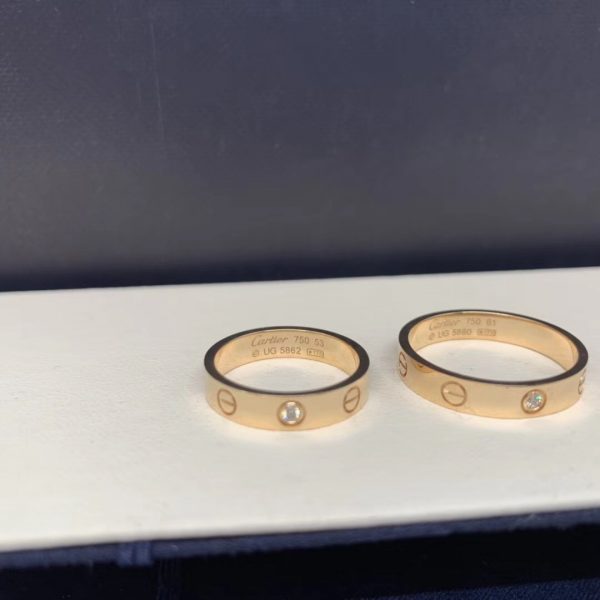 Cartier Love Ring, 1 diamonds