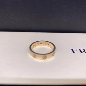 Cartier Love Ring, 8 diamonds