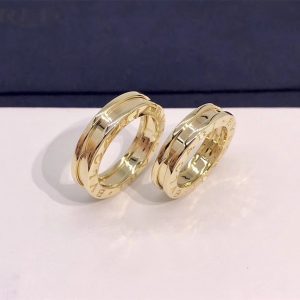 Bvlgari B.zero1 one-band ring in 18 kt yellow gold