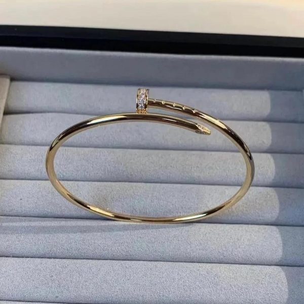Cartier-Juste-Un-Clou-Bracelet-Yellow-Gold-Small-Model-set-with-20-brilliant-cut-diamonds-totaling-0.18-carats