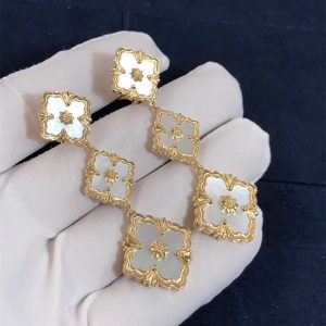 Buccellati Opera Earrings with White mother of pearls