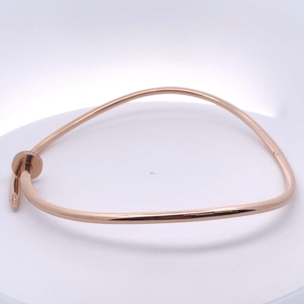 Cartier-Juste-un-Clou-necklace-real-18K-pink-gold-set-with-65-brilliant-cut-diamonds-totaling-0.67-carats.-1