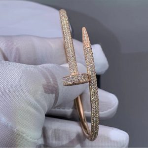 Cartier Juste Un Clou Bracelet full diamonnds