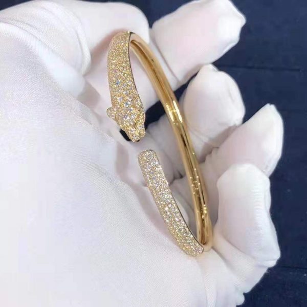 18k gold Panthère de Cartier bracelet