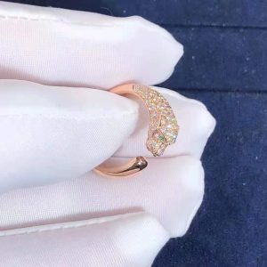 Pure 18k gold Cartier Panthère de Cartier ring