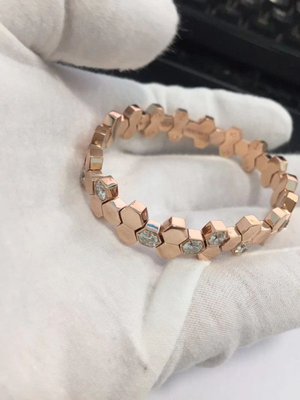 Pure 18k Gold Chaumet Taille Impératrice Bee My Love Bracelet