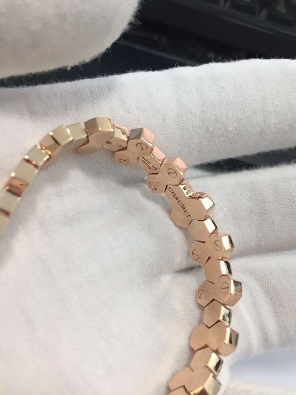 Pure 18k Gold Chaumet Taille Impératrice Bee My Love Bracelet