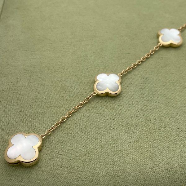 VCA Pure Alhambra bracelet, 4 motifs