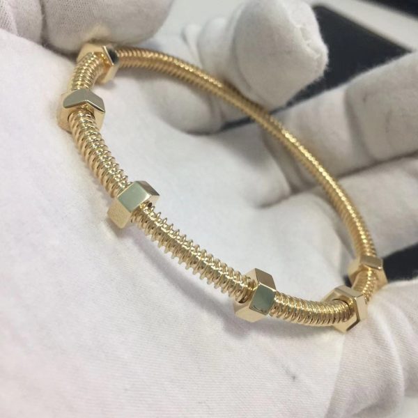 Écrou de Cartier bracelet, 18K Yellow gold