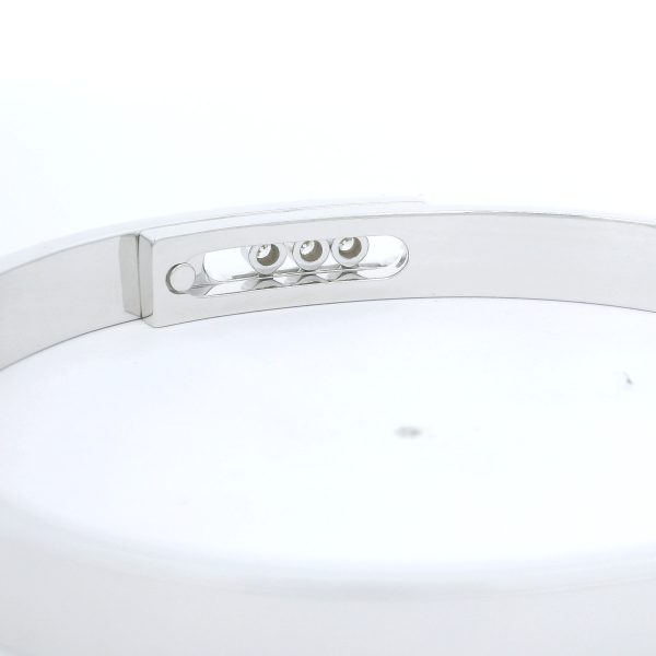 Messika 18K White Gold Move Noa Pavé Diamond Bracelet