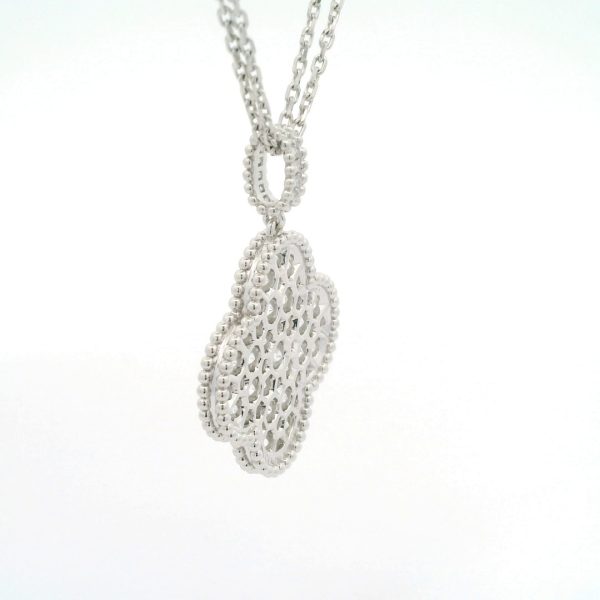 Van Cleef & Arpels Magic Alhambra with Diamonds Long Necklace