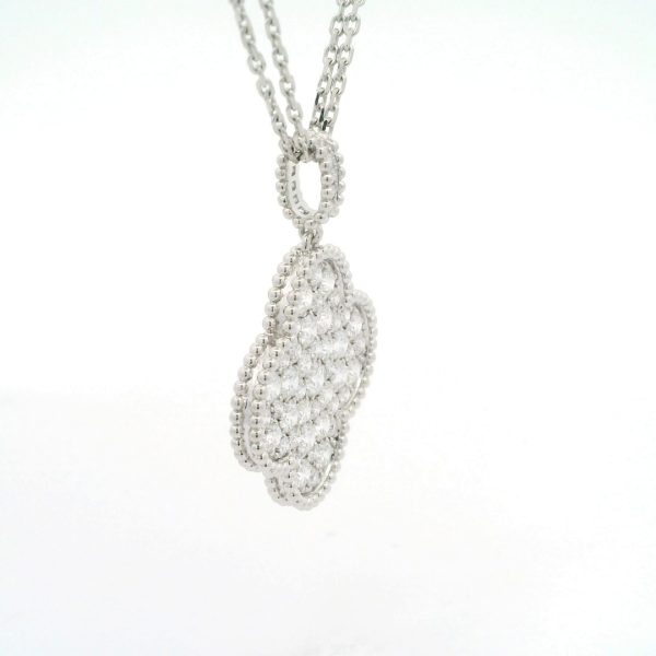 Van Cleef & Arpels Magic Alhambra with Diamonds Long Necklace