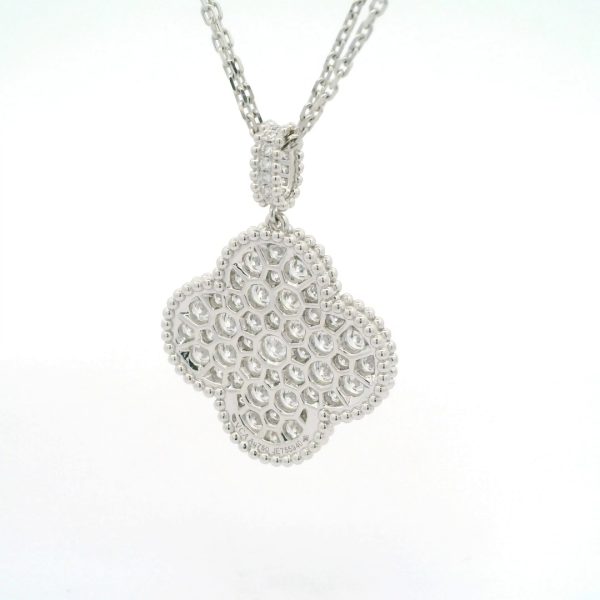 Van Cleef & Arpels Magic Alhambra with Diamonds Long Necklace