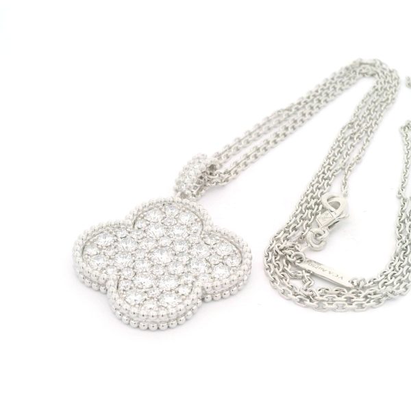 Van Cleef & Arpels Magic Alhambra with Diamonds Long Necklace