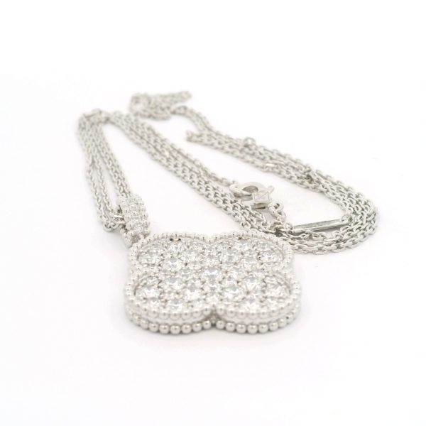 Van Cleef & Arpels Magic Alhambra with Diamonds Long Necklace