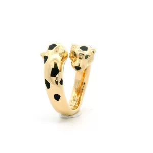 Panthère de Cartier 18K Yellow Gold And Tsavorite Garnet Ring