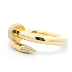 Cartier Juste un Clou Width 8.5 mm Extra Large Diamond Bracelet