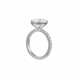2ct VVS D Round Lab Diamond Engagement Ring